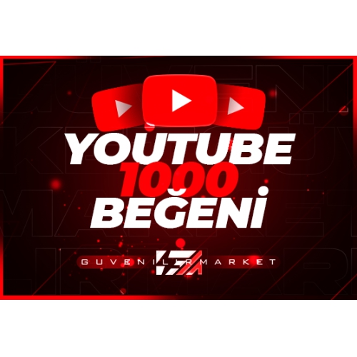  1000 Youtube Beğeni - HIZLI BÜYÜME